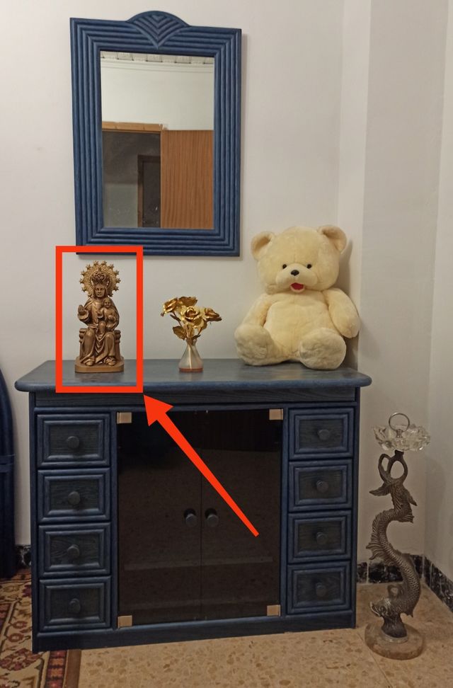 Escultura Virgen de la Salud "Bendición Hogar"