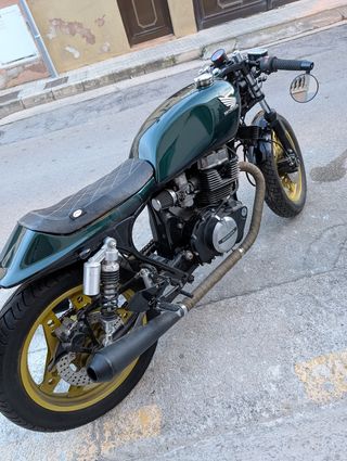 Honda cb450dx café racer