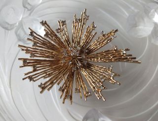 Magnífico broche Stardust firmado Panetta