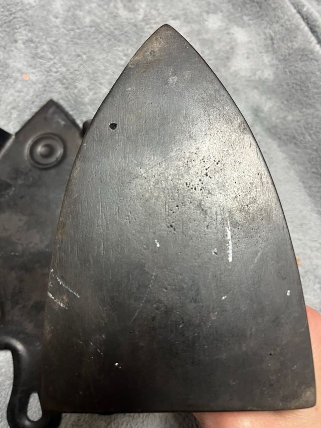 Plancha de hierro vintage