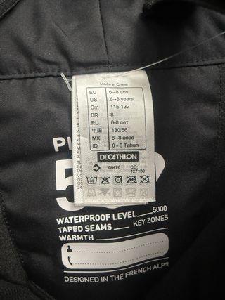 Pantalon nieve esqui niño/a