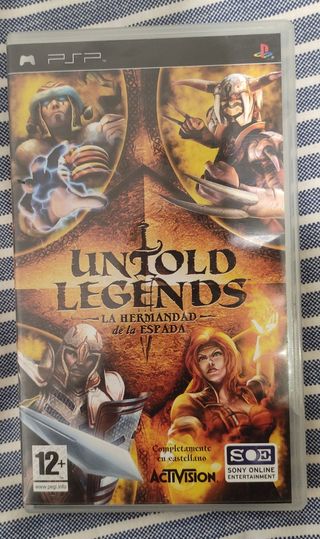 Untold Legends psp