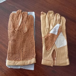 Guanti da guida in pelle