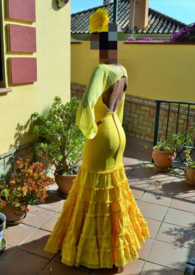 Traje de flamenca