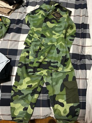 Disfraz militar unisex