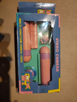 Estuche plumier retro vintage años 80