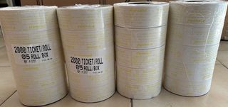 20 Rotoli Eliminacode  2000 Ticket Coda di Rondine