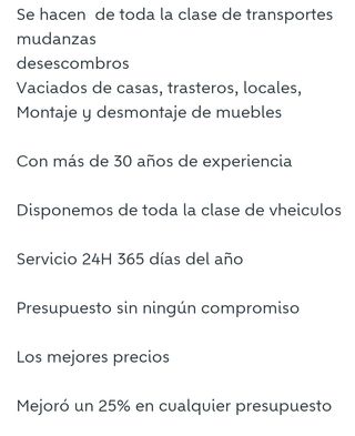 Mudanzas anticrisis!!!!! Los mejores precios