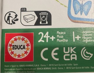 Puzzle Educa Baby colors