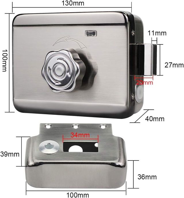 Cerradura puerta Electrónica Inteligente huella