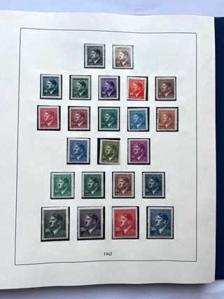 Álbum Sellos Tercer Reich/Adolf Hiter 1933/1945