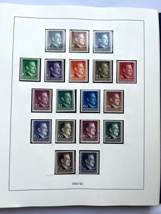 Álbum Sellos Tercer Reich/Adolf Hiter 1933/1945