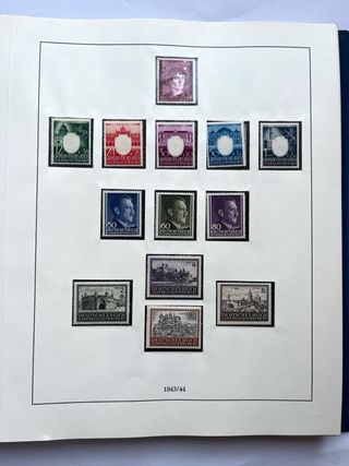 Álbum Sellos Tercer Reich/Adolf Hiter 1933/1945