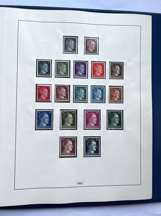 Álbum Sellos Tercer Reich/Adolf Hiter 1933/1945