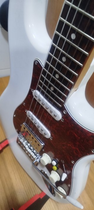 Guitarra exclusiva tipo Stratocaster