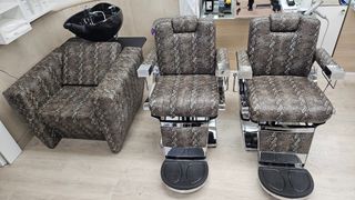 2 sillones peluqueria exclusivos