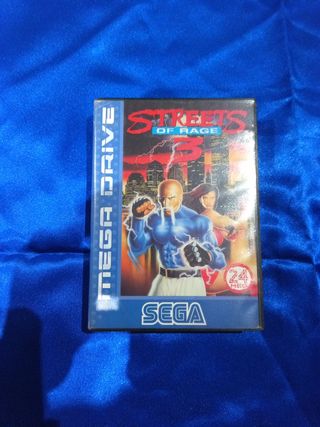 Street of Rage 3 Mega Drive Pal