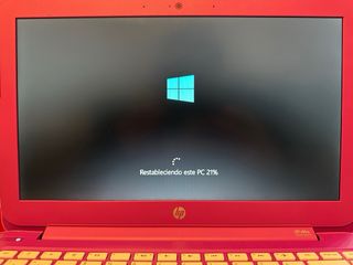 Portatil HP 13” netbook 32gb color magenta rosa