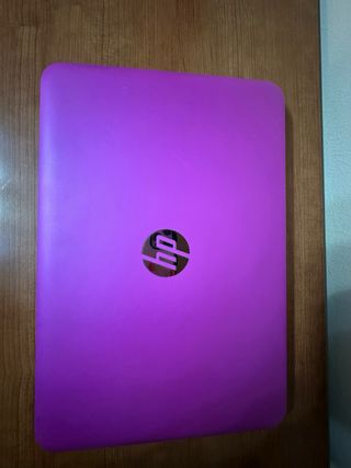 Portatil HP 13” netbook 32gb color magenta rosa
