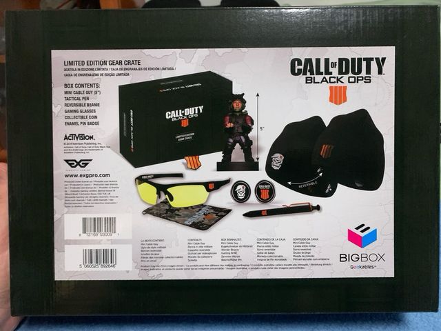 Caja Call Of Duty BO4 limited edition gear crate