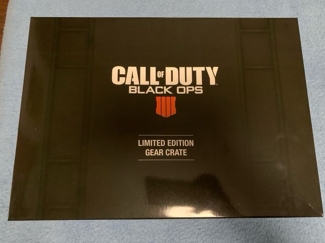 Caja Call Of Duty BO4 limited edition gear crate