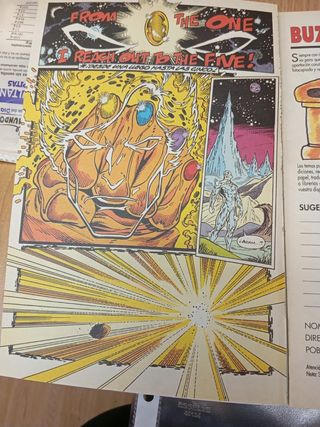 CÓMIC EL GUANTELETE DEL INFINITO Nº 6