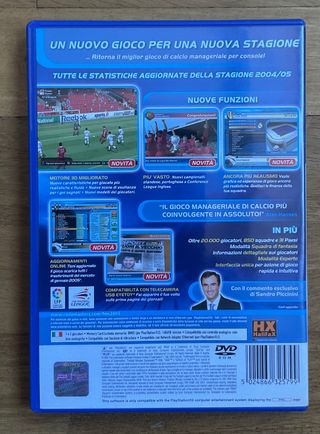 Gioco PS2 Football manager camp 2005