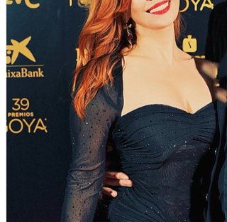 Fetiche Suances vestido de fiesta corte sirena