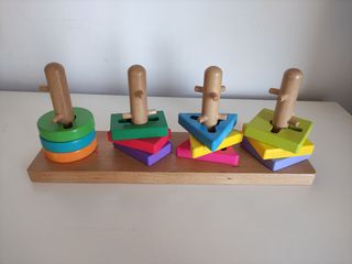 Encajable-puzzle madera bebé 