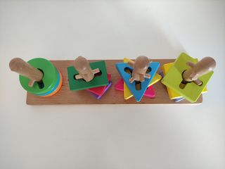 Encajable-puzzle madera bebé 