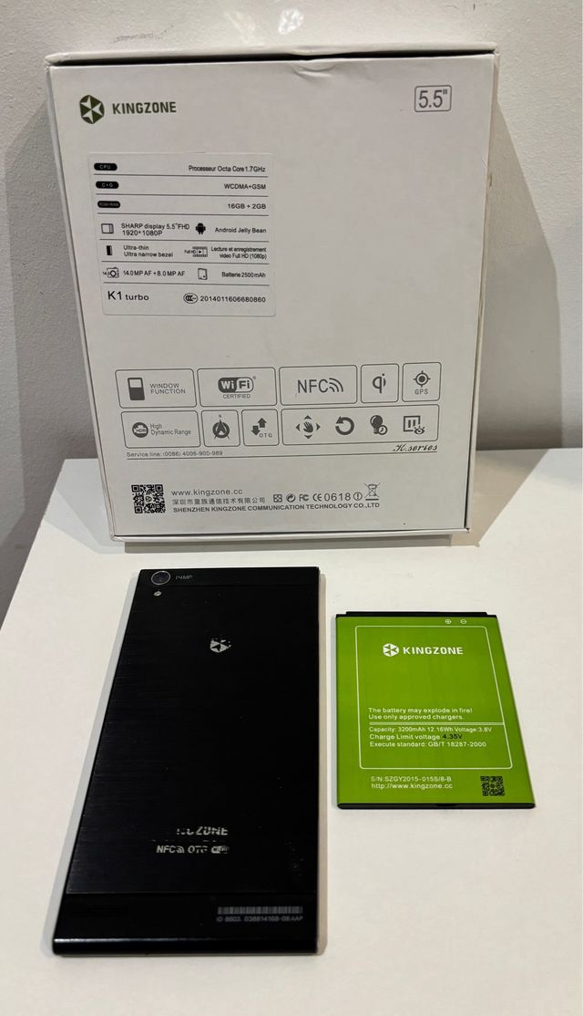 Smartphone KINGZONE K1 turbo