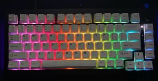 Teclado custom akko creamy