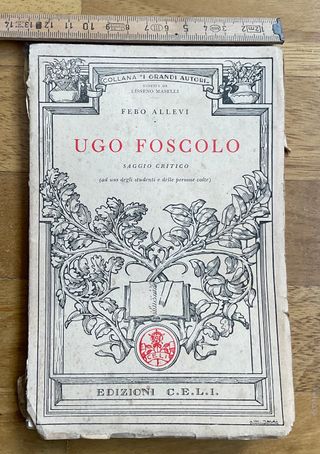 Saggio UGO FOSCOLO del 1948
