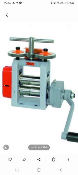 Laminatoio per orafi