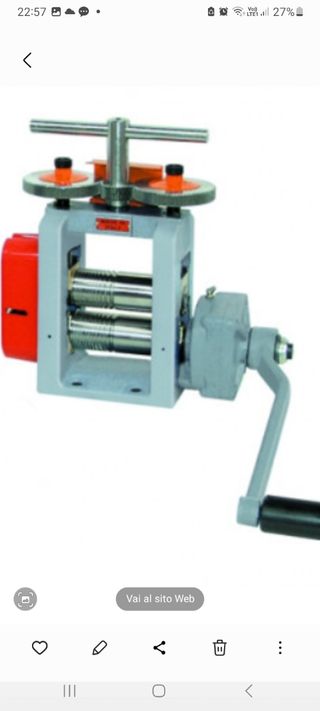 Laminatoio per orafi