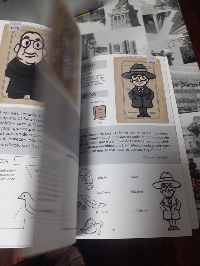 O camino andado das letras 