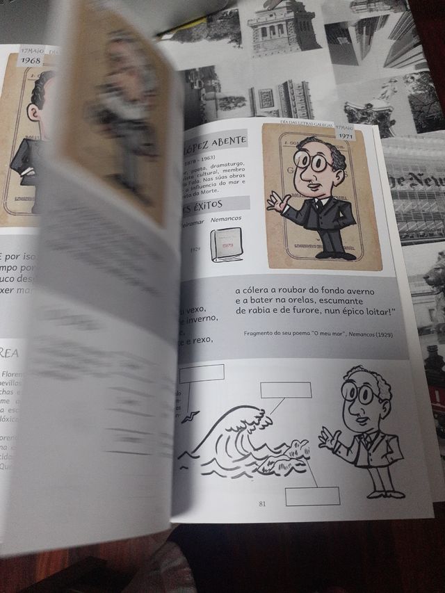 O camino andado das letras 