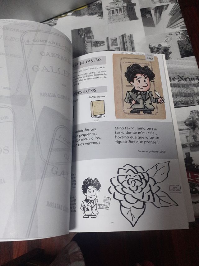 O camino andado das letras 