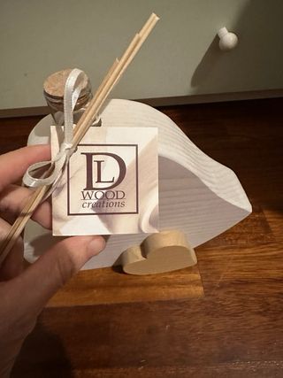 Porta essenze cuore Wood creations