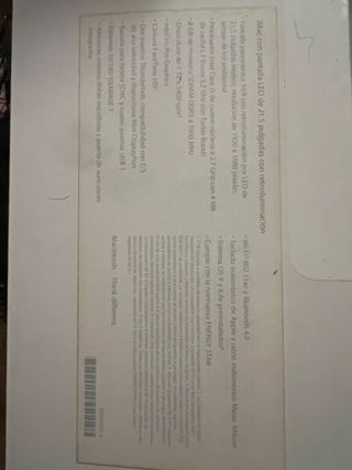 iMac 21’5 pulgadas