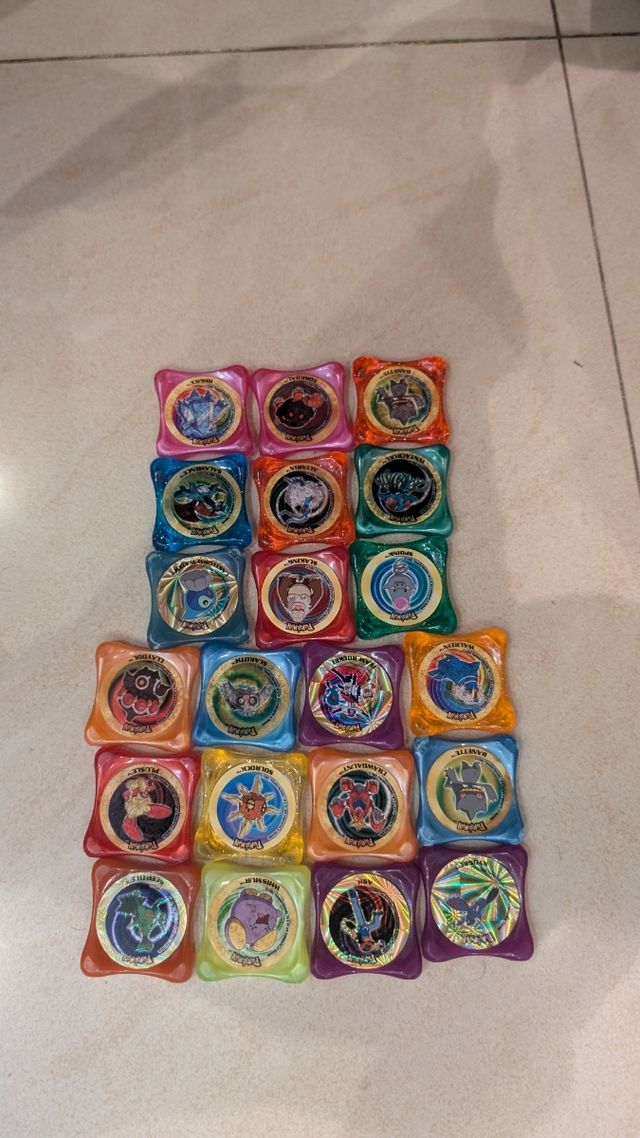 Set Pokémon Tazos Waps