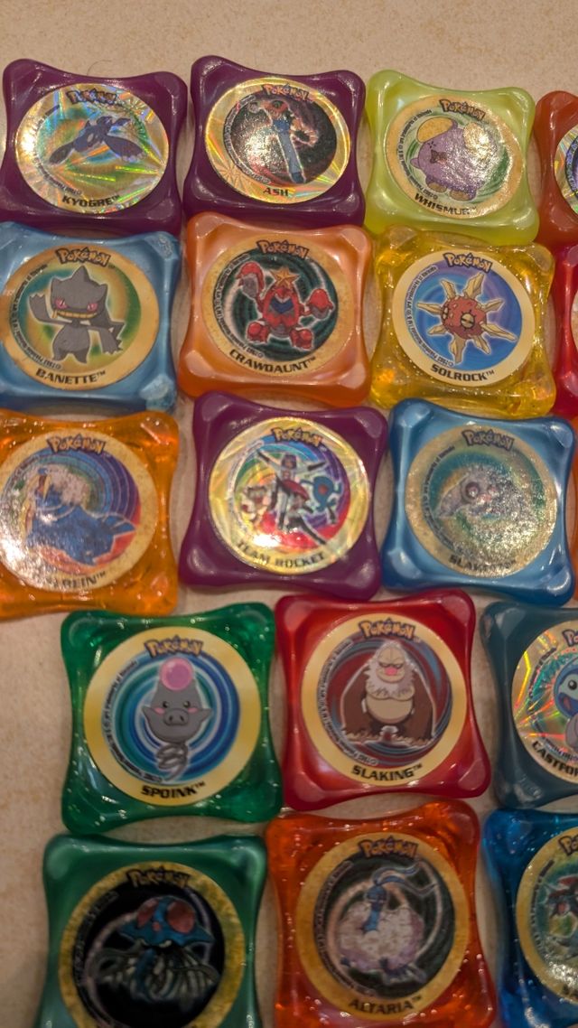 Set Pokémon Tazos Waps