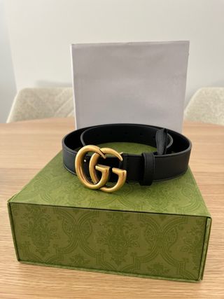 Cinturón piel Gucci