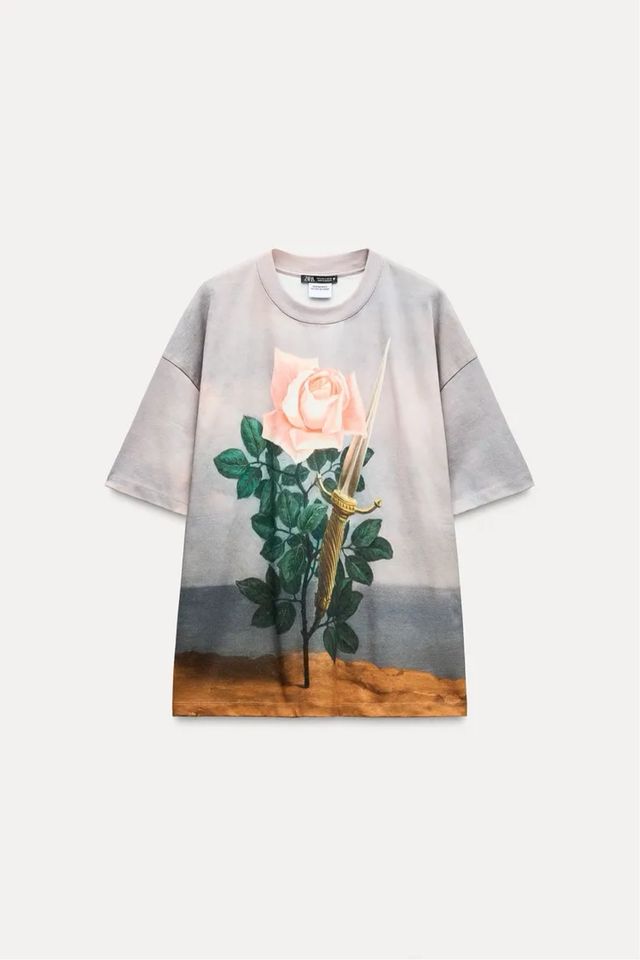 Camiseta única Zara