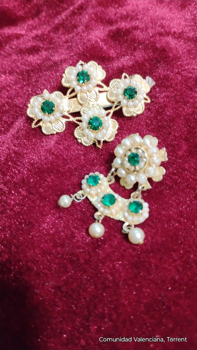 Antiguo aderezo virgen o Nancy fallera. O para niñ