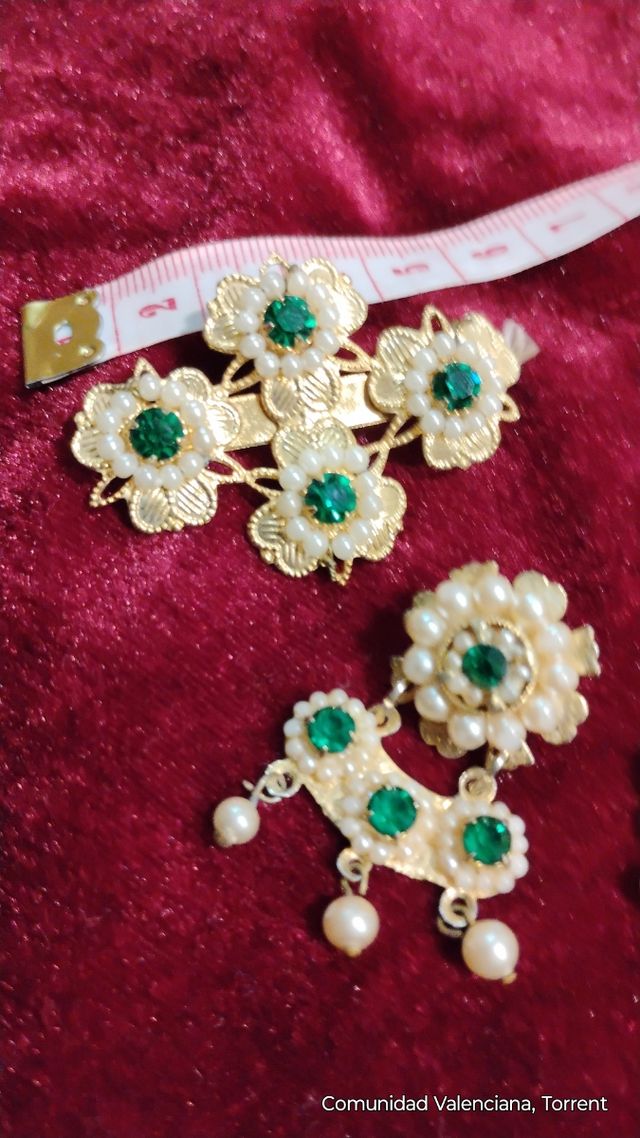 Antiguo aderezo virgen o Nancy fallera. O para niñ