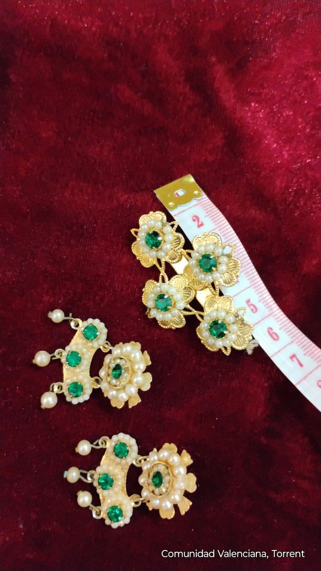 Antiguo aderezo virgen o Nancy fallera. O para niñ