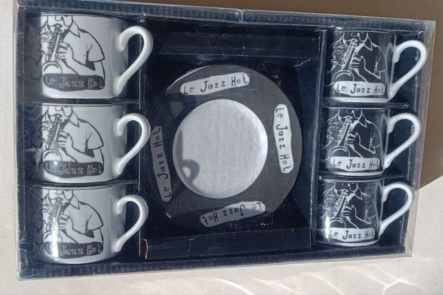 Juego de tazas de café Jazz