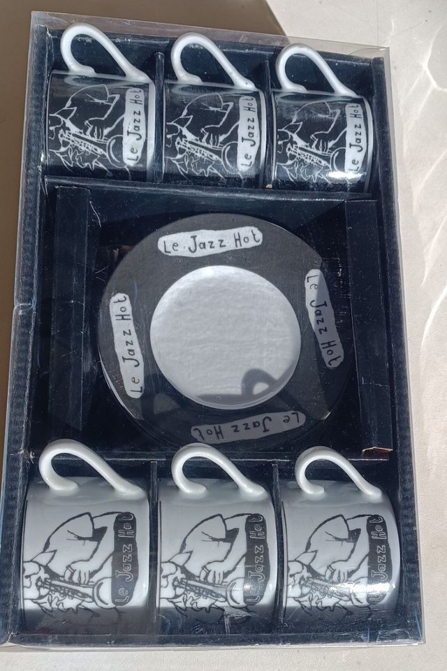 Juego de tazas de café Jazz