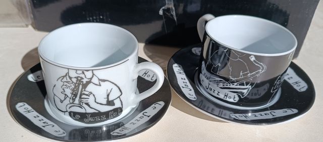 Juego de tazas de café Jazz